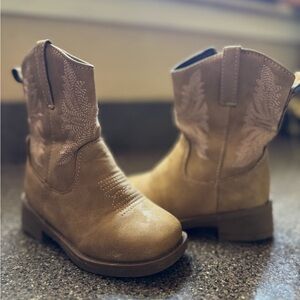 Toddler Tan Cowboy Boots